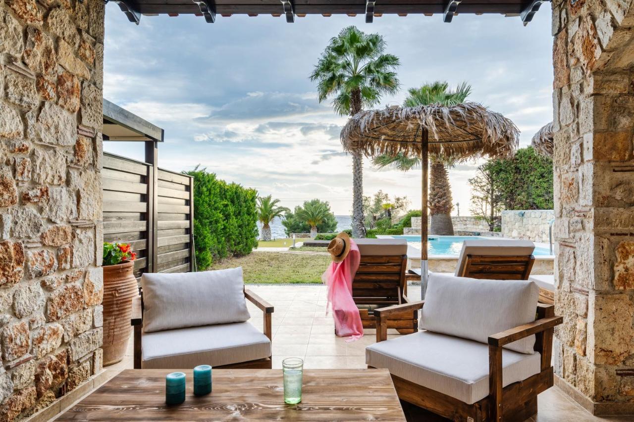 Palmrise Luxury Villas By Travel Pro Services - Nea Skioni Halkidiki Exterior photo
