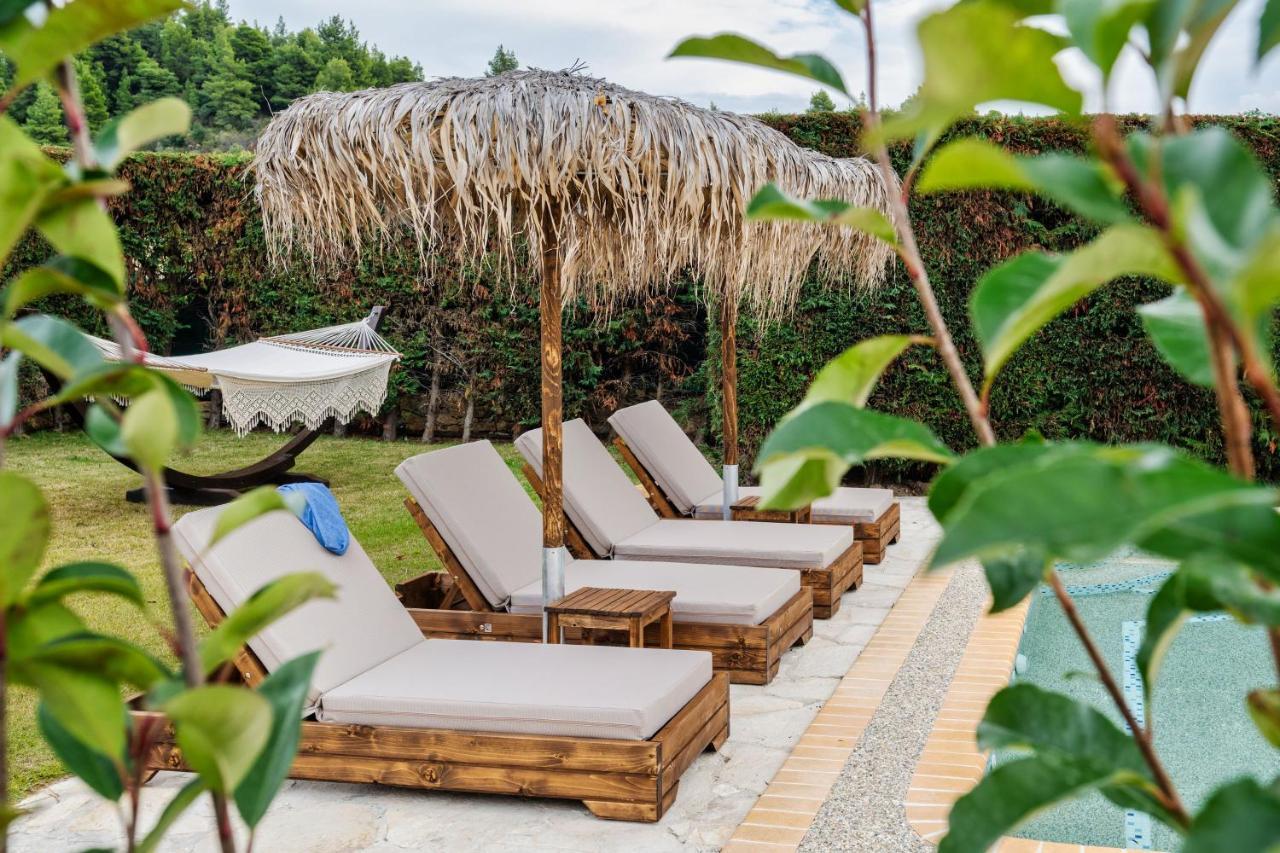 Palmrise Luxury Villas By Travel Pro Services - Nea Skioni Halkidiki Exterior photo