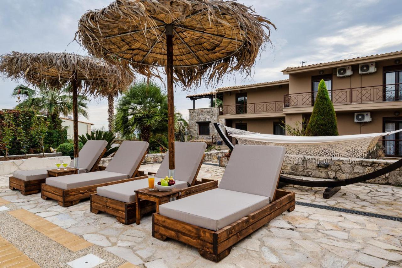 Palmrise Luxury Villas By Travel Pro Services - Nea Skioni Halkidiki Exterior photo