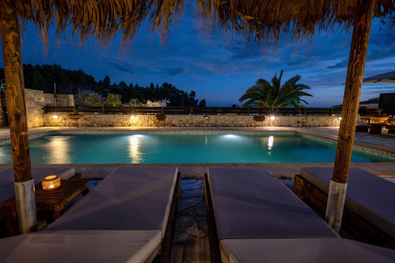 Palmrise Luxury Villas By Travel Pro Services - Nea Skioni Halkidiki Exterior photo