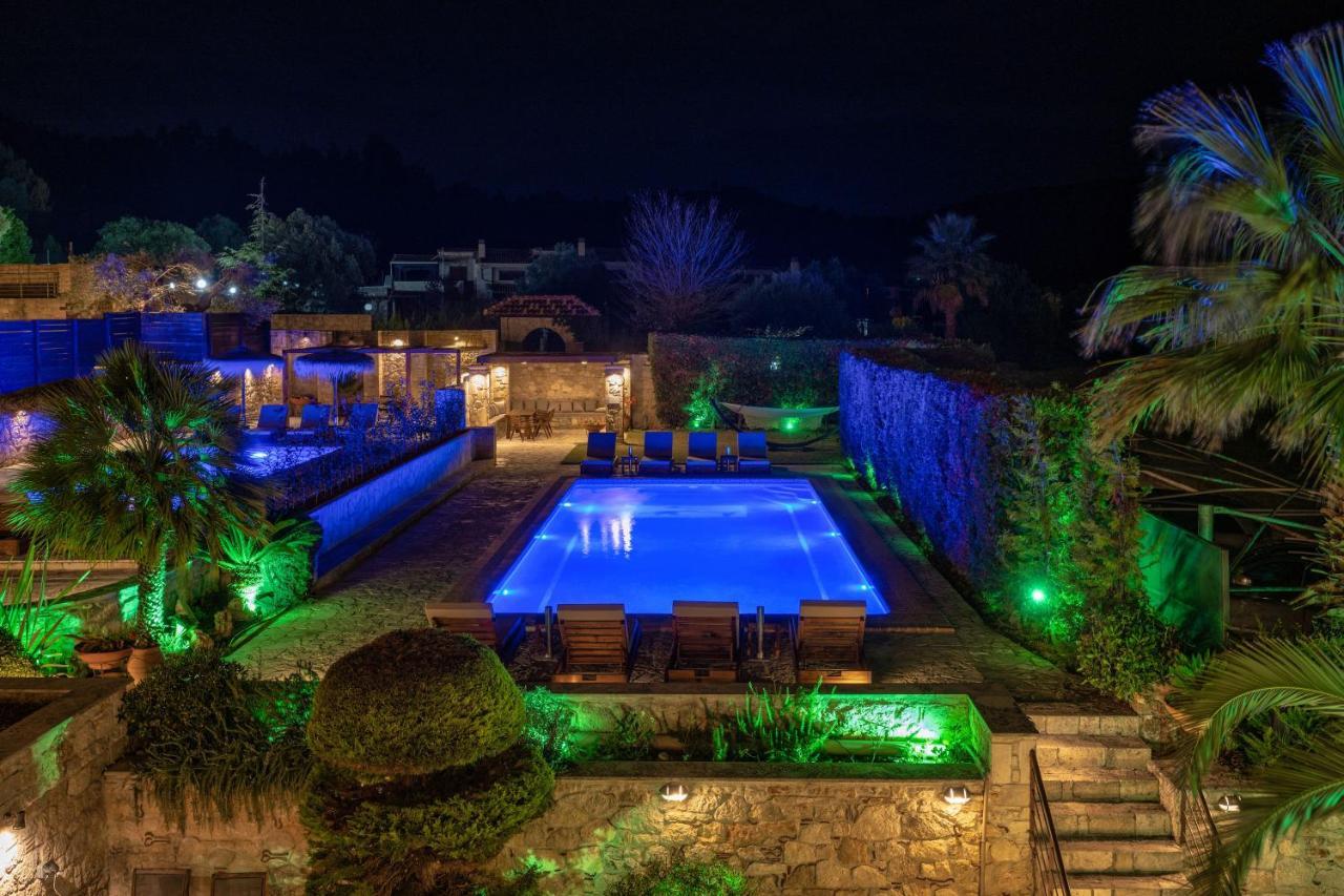 Palmrise Luxury Villas By Travel Pro Services - Nea Skioni Halkidiki Exterior photo