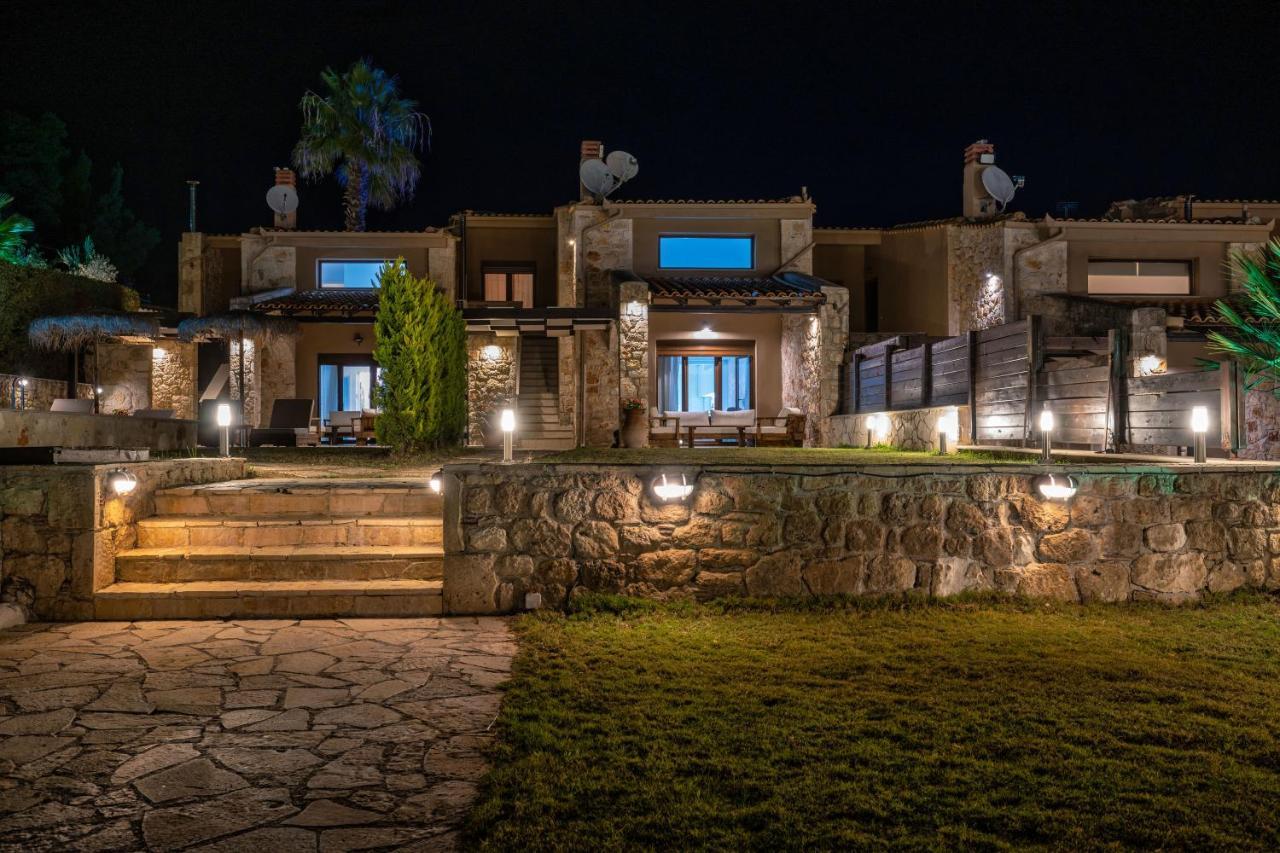 Palmrise Luxury Villas By Travel Pro Services - Nea Skioni Halkidiki Exterior photo